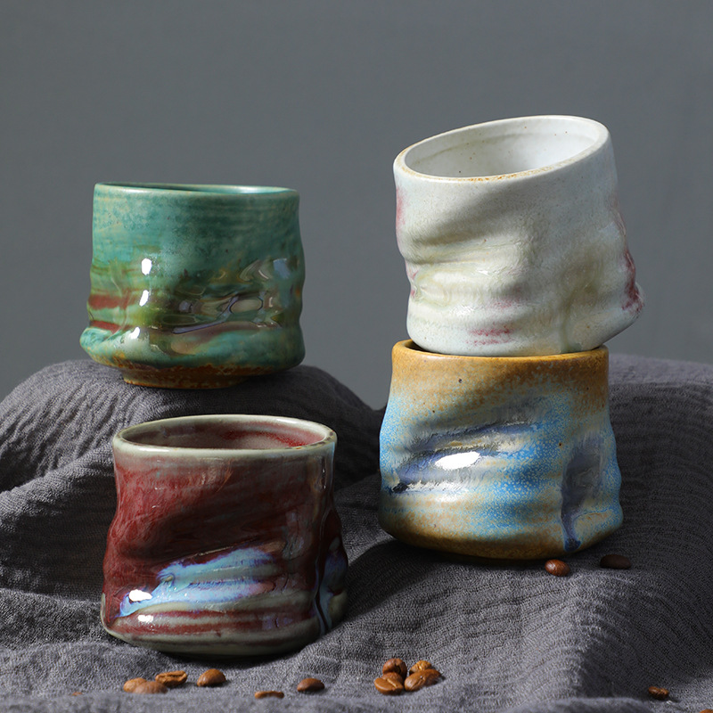 สโตนแวร์ถ้วยกาแฟ Vintage HAND- - Handmade Ceramic Mug บทวิจารณ์และราคา