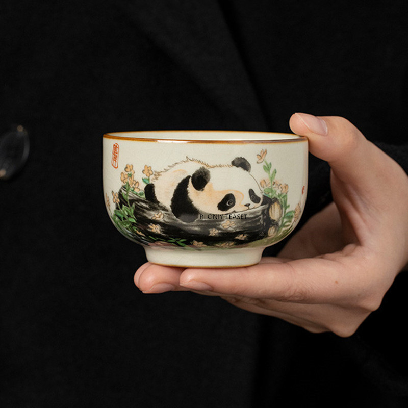 ถ้วยชาเซรามิกแบบดั้งเดิมของจีน - Handmade Ceramic Mug บทวิจารณ์และราคา