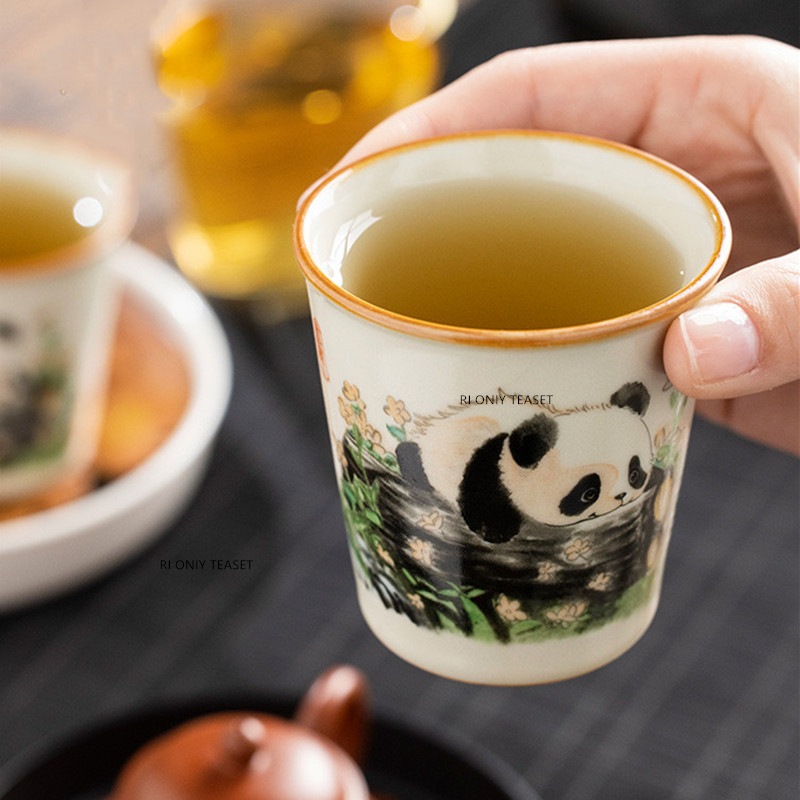 ถ้วยชาเซรามิกแบบดั้งเดิมของจีน - Handmade Ceramic Mug บทวิจารณ์และราคา