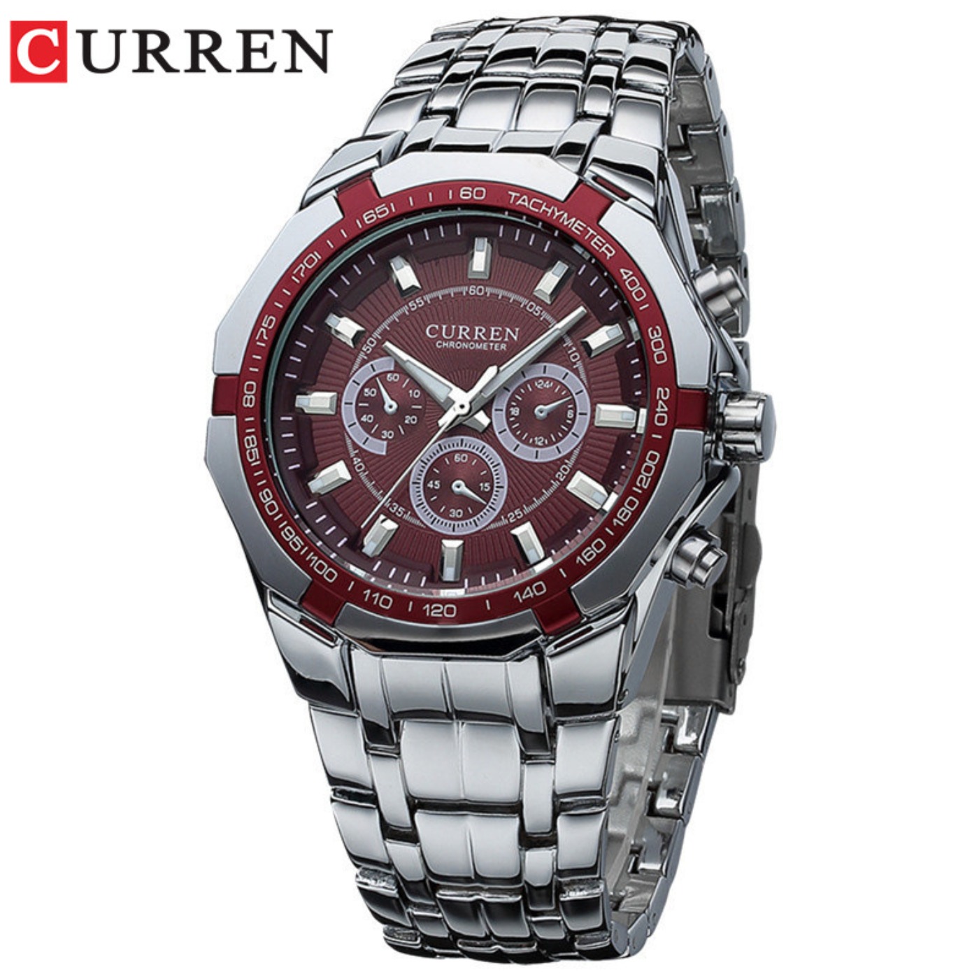 CURREN ผู้ชายแบรนด์หรูทหารกีฬา - Luxury Lifestyle Products บทวิจารณ์และราคา
