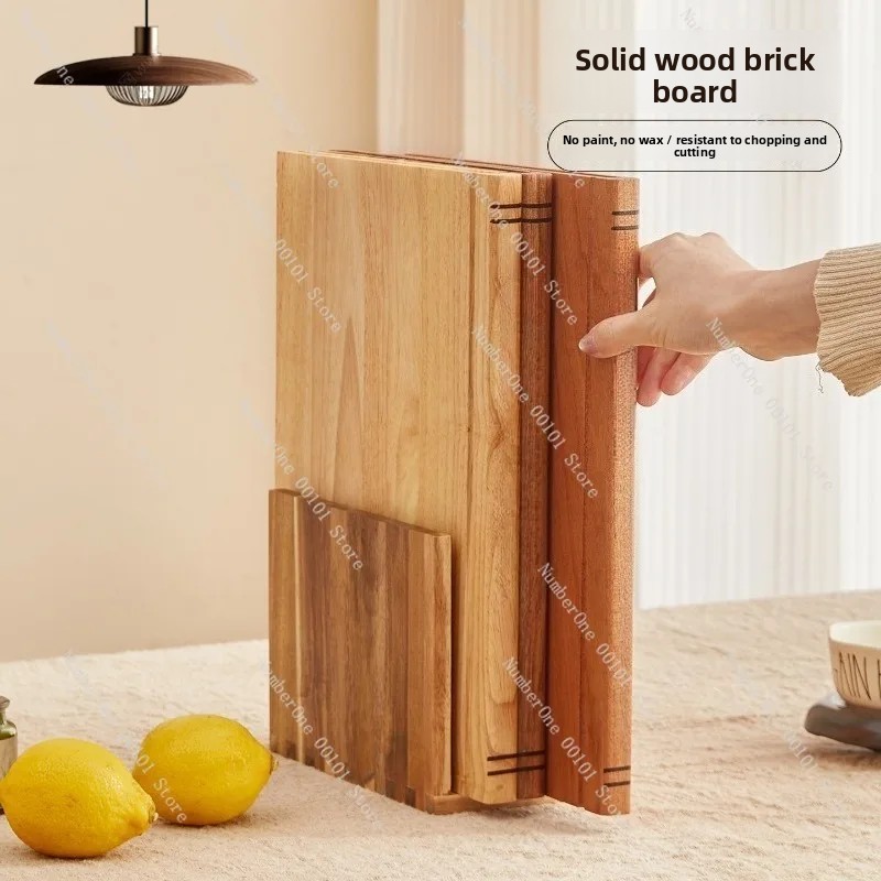 เขียงไม้เนื้อแข็งรูปทรงหนังสือ - Wooden Serving Tray บทวิจารณ์และราคา