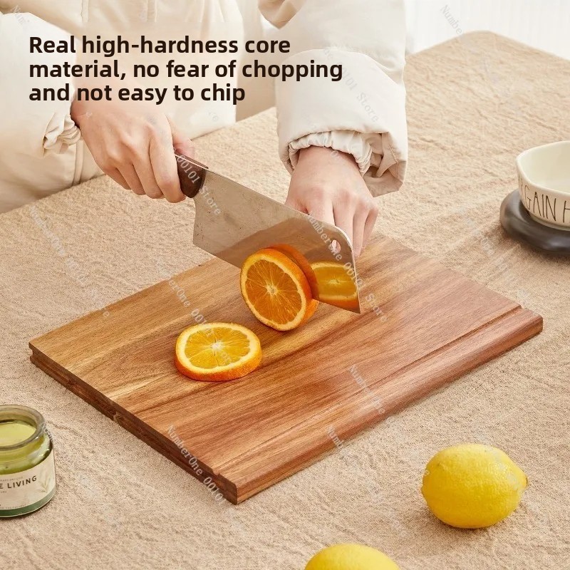 เขียงไม้เนื้อแข็งรูปทรงหนังสือ - Wooden Serving Tray บทวิจารณ์และราคา