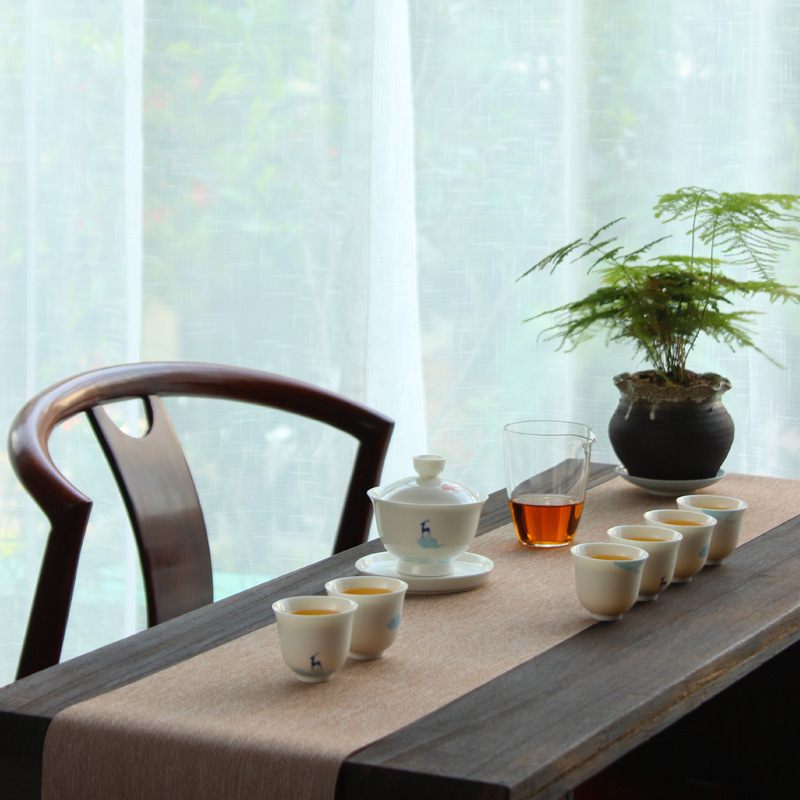 Gongjiu สีกวางสีขาว Porcelain  - Handmade Ceramic Mug บทวิจารณ์และราคา