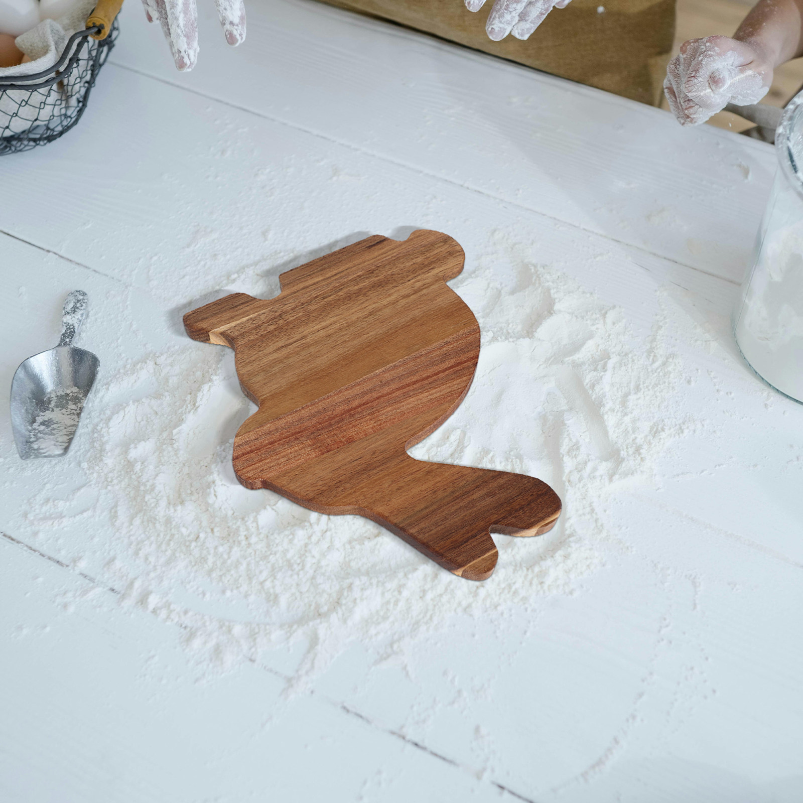 ถาดเสิร์ฟไม้รูปกระต่าย ถาดชีสธ - Wooden Serving Tray บทวิจารณ์และราคา