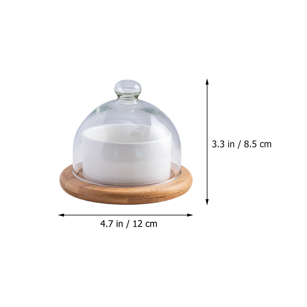 ชุดชามสลัดเซรามิกพร้อมฝาครอบแก - Wooden Serving Tray บทวิจารณ์และราคา