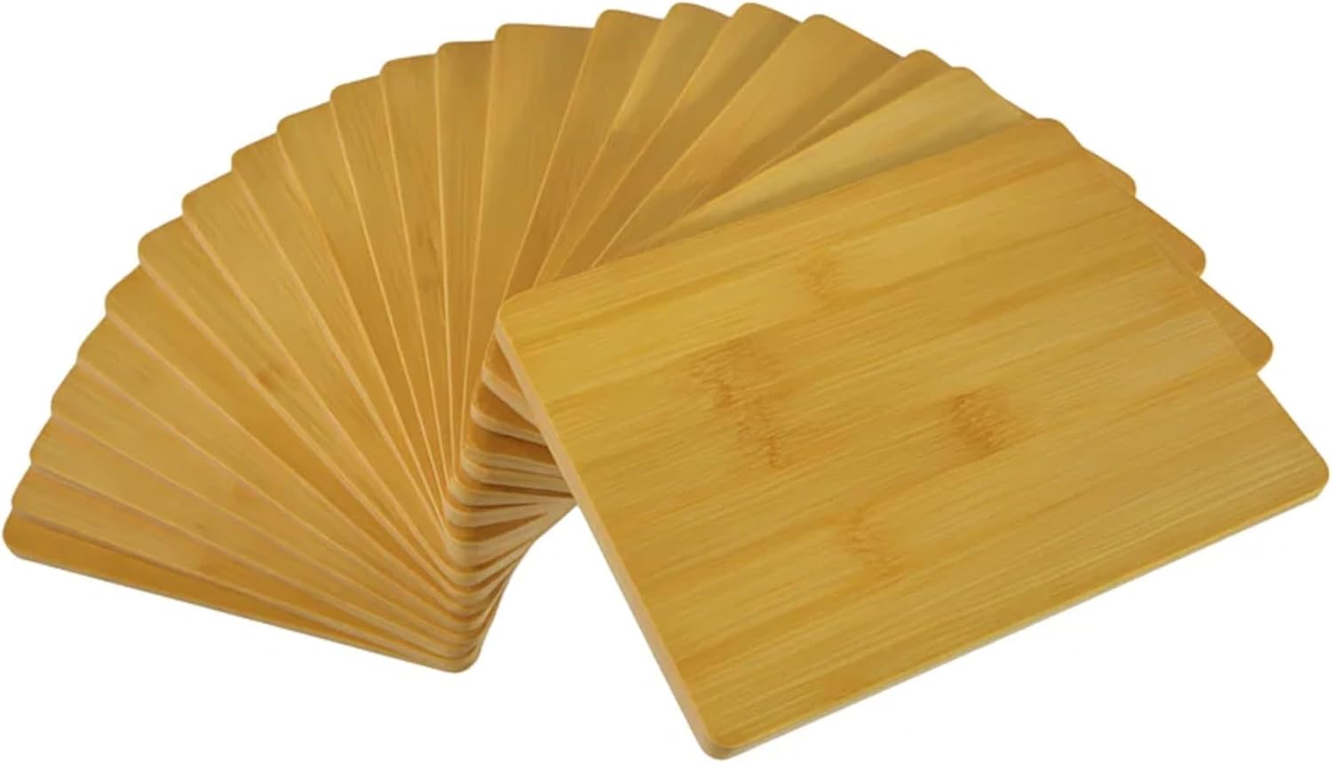 ชุดเขียงไม้ไผ่แบบเรียบ 24 ชิ้น - Wooden Serving Tray บทวิจารณ์และราคา