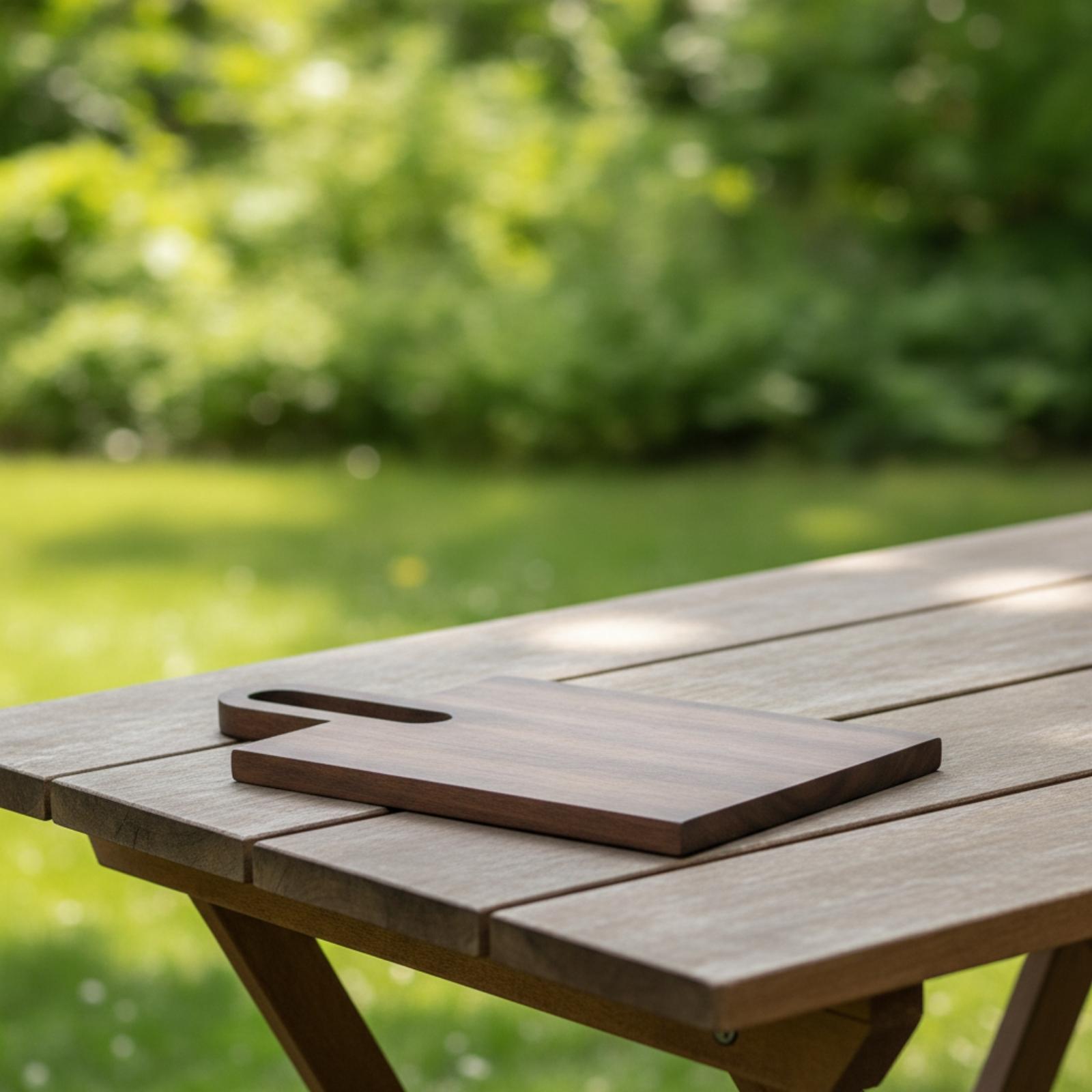 เขียงเสิร์ฟอาหารไม้เนื้อแข็งพร - Wooden Serving Tray บทวิจารณ์และราคา