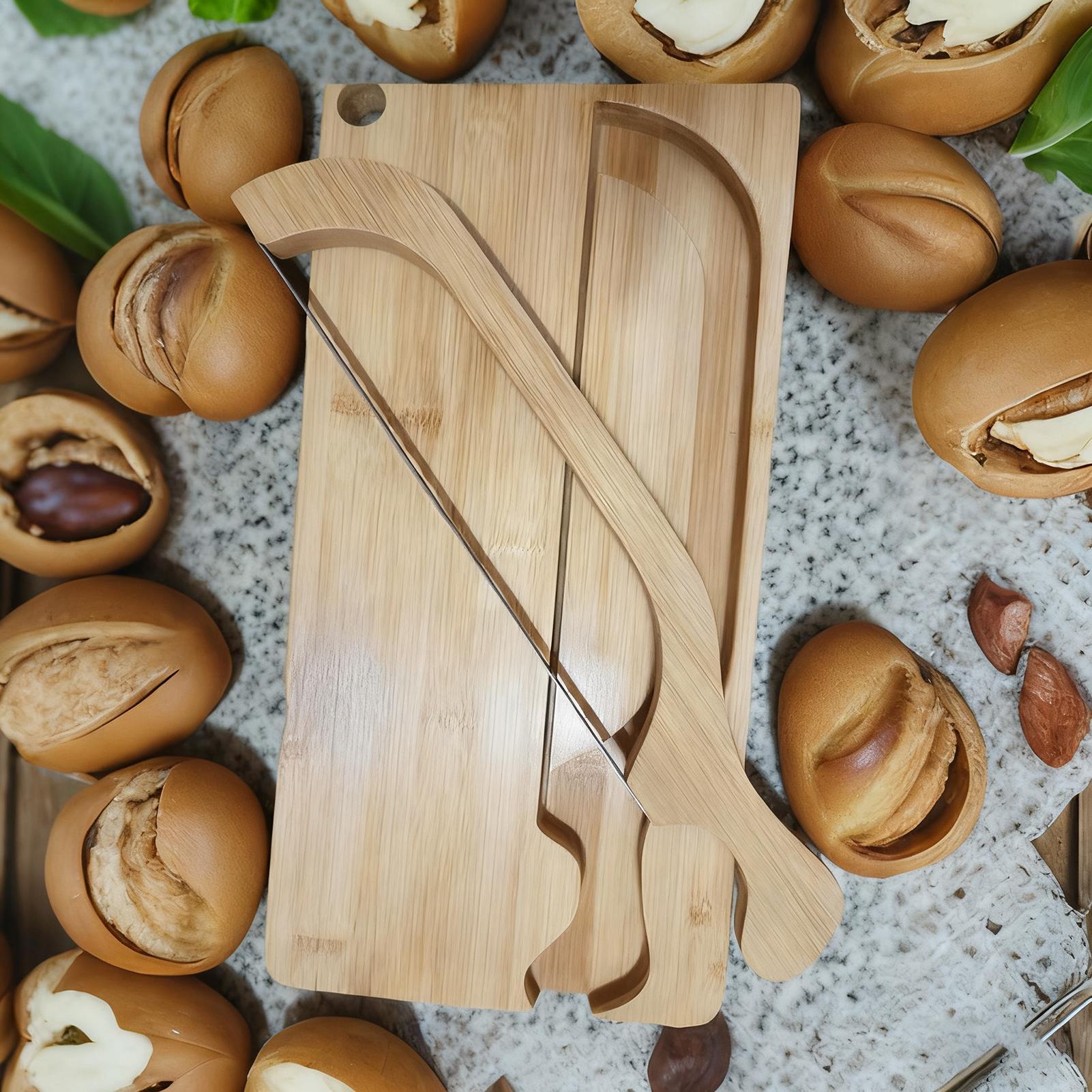ที่ตัดขนมปังสำหรับขนมปังซาวโดว - Wooden Serving Tray บทวิจารณ์และราคา