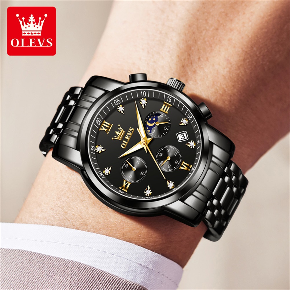 OLEVS นาฬิกาผู้ชายยอดนิยมสแตนเ - Luxury Lifestyle Products บทวิจารณ์และราคา