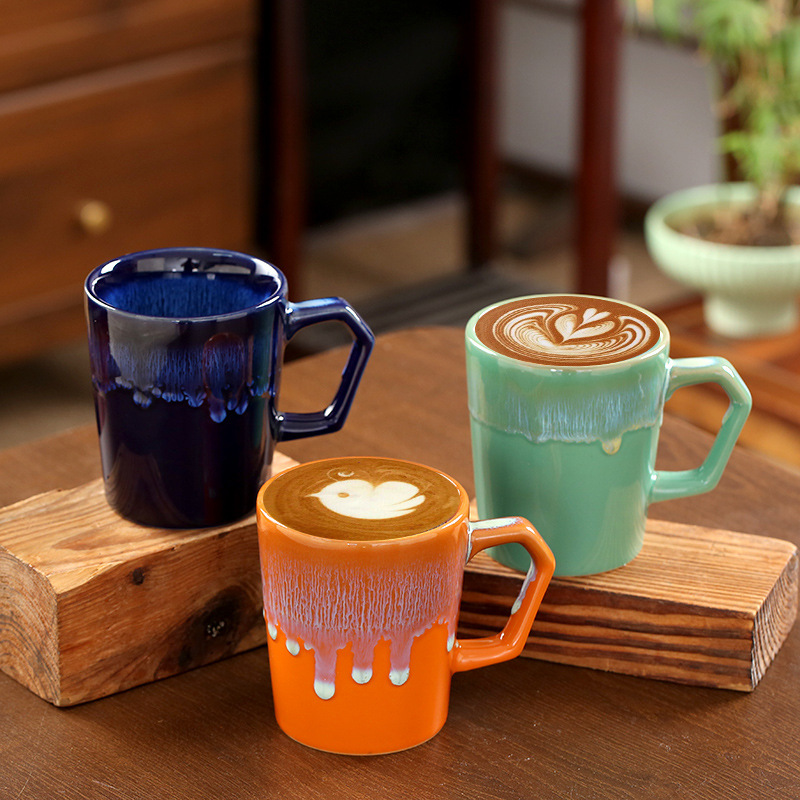 แก้วกาแฟเซรามิกวินเทจญี่ปุ่นทำ - Handmade Ceramic Mug บทวิจารณ์และราคา