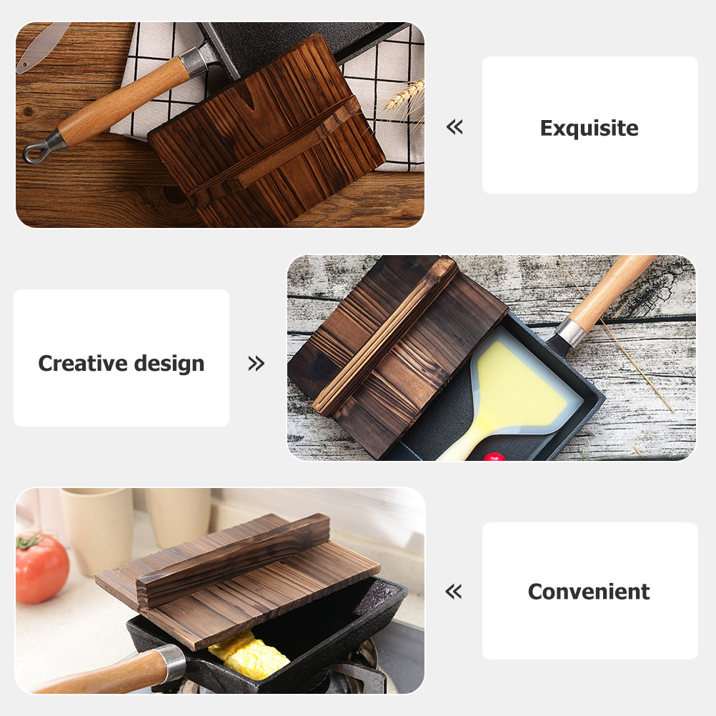 ฝาปิดกระทะไม้ ฝาปิดหม้อไม้สไตล - Wooden Serving Tray บทวิจารณ์และราคา