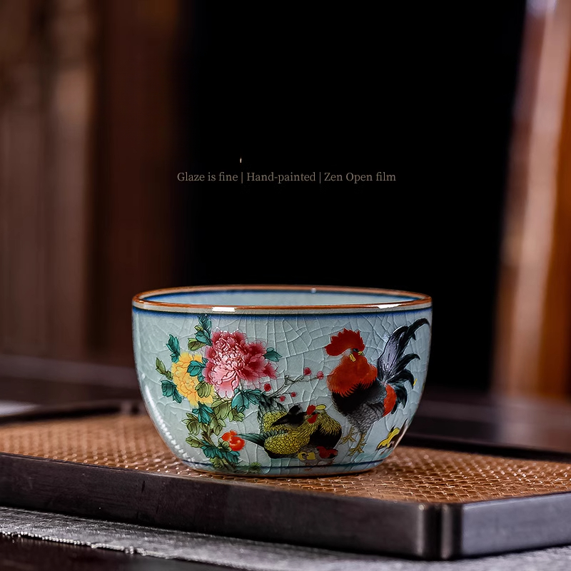 100 ml/160 ml ขนาดใหญ่จีน Retr - Handmade Ceramic Mug บทวิจารณ์และราคา